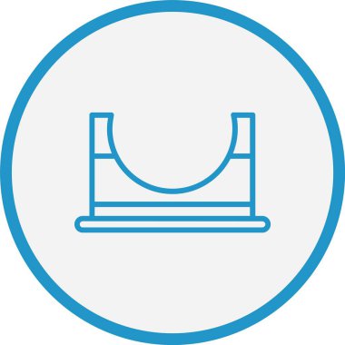 Kaykay Parkı Hat Mavi Çember