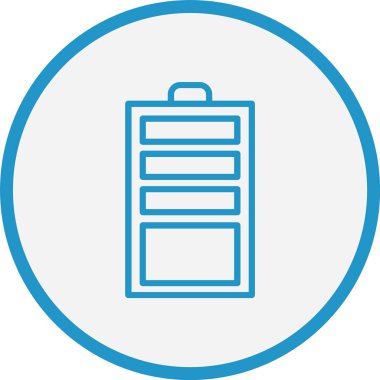 Pil Hattı Mavi Çember