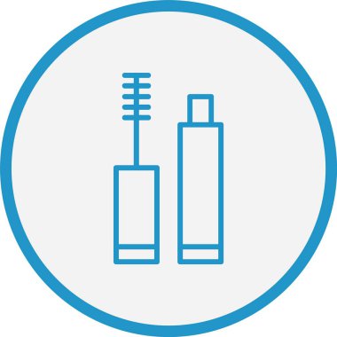 Maskara Çizgisi Mavi Çember