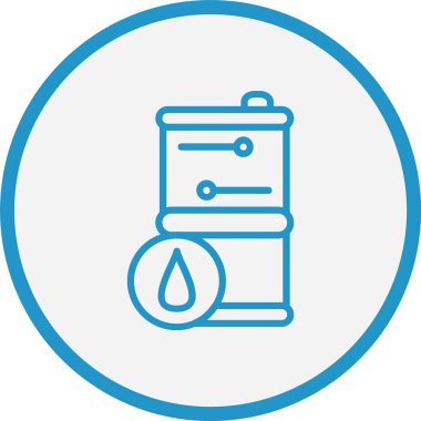 Petrol Varili Hat Mavi Çember