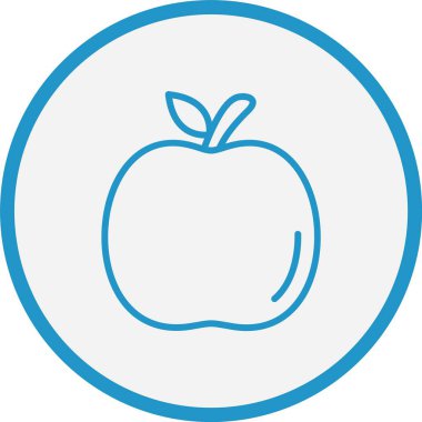 Apple Çizgisi Mavi Çember