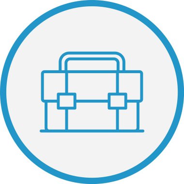 Evrak çantası Mavi Çember