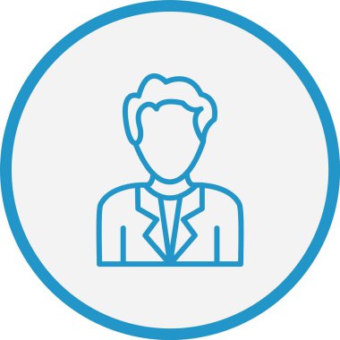 Kullanıcı Satırı Mavi Çember