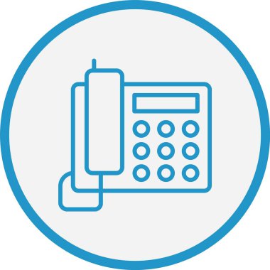 Telefon Hattı Mavi Çember