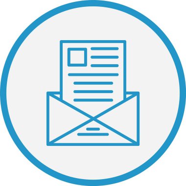 Haber Satırı Mavi Çember