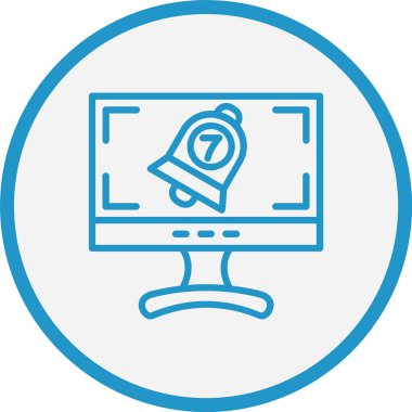 Uyarı Satırı Mavi Çember