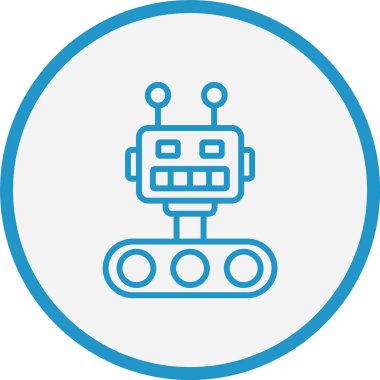 Robot Hattı Mavi Çember