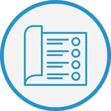 Liste Listesi Mavi Çember