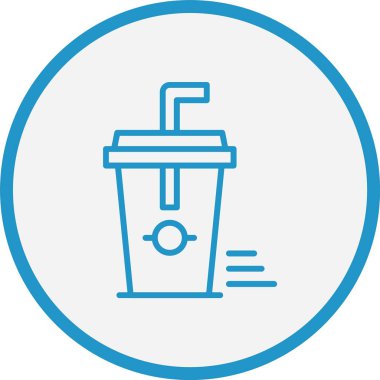 Smoothie Hattı Mavi Çember