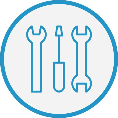 Araç Çizgisi Mavi Çember