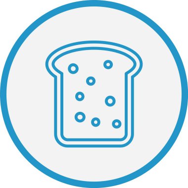 Ekmek Çizgisi Mavi Çember