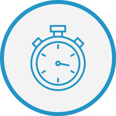 Stopwatch Hat Mavi Çember