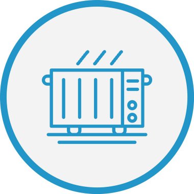 Elektrikli Isıtıcı Hattı Mavi Çember