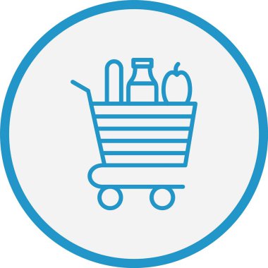 Market arabası hattı Mavi Çember