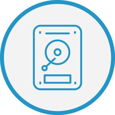 Sabit Sürücü Hat Mavi Çember