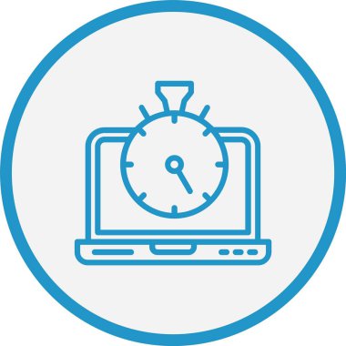 Stopwatch Hat Mavi Çember