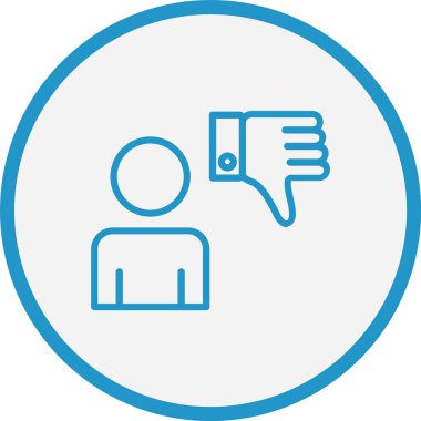 Çizgi Mavi Çemberden Hoşlanmayan