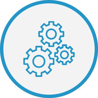 Çözüm Çizgisi Mavi Çember