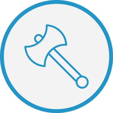 Balta Çizgisi Mavi Çember