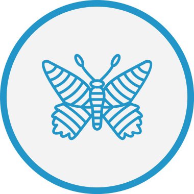 Kelebek Hattı Mavi Çember