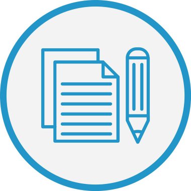 Belgelendirme Çizgisi Mavi Çember