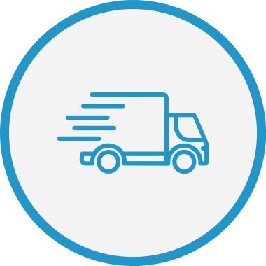 Hızlı Teslimat Hattı Mavi Çember