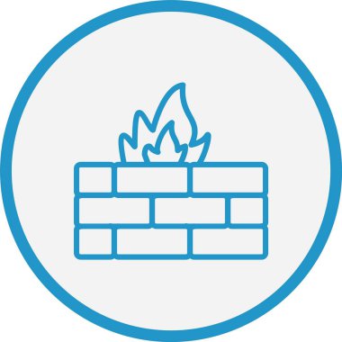 Alev Hattı Mavi Çember