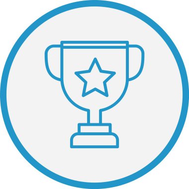 Ganimet Çizgisi Mavi Çember