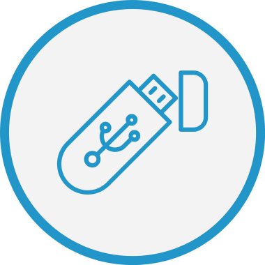 Kullanıcı Satırı Mavi Çember