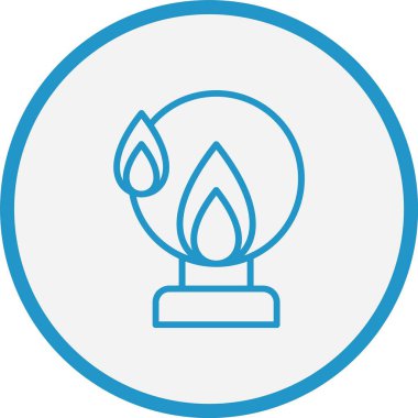 Ateş Çemberi Mavi Çember