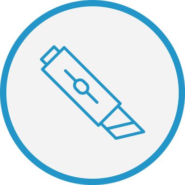 Kesim Hattı Mavi Çember