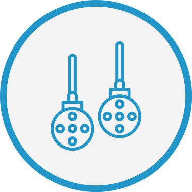 Işık Çizgisi Mavi Çember