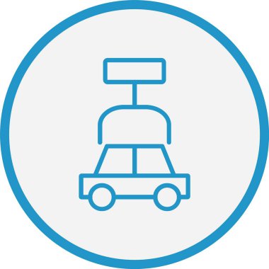 Robot Kol Hattı Mavi Çember