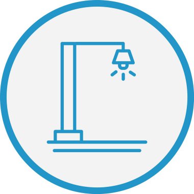 Sokak lambası Mavi Çember