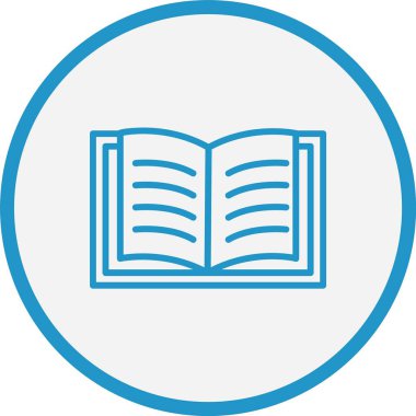 Kitap Satırı Mavi Çember