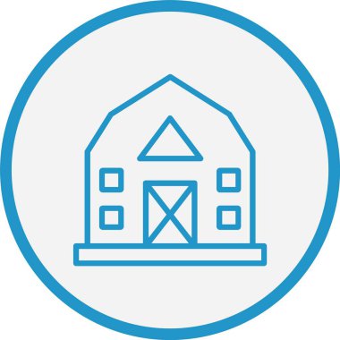 Ahır Çizgisi Mavi Çember