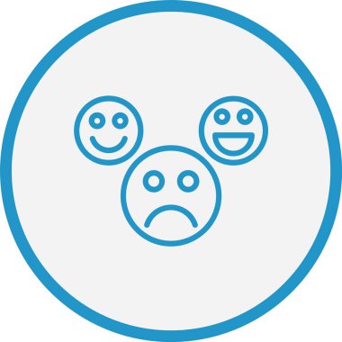 Emotline Mavi Daireler Çizgisi Mavi Çember