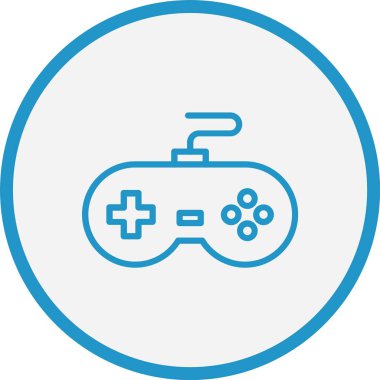 Oyun Denetleyici Satırı Mavi Çember