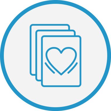 Kağıt Kupa Çizgisi Mavi Çember