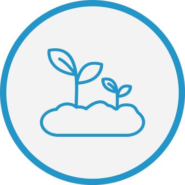 Filiz Çizgisi Mavi Çember