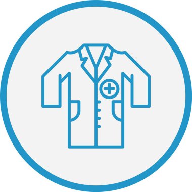 Tıbbi Gelişim Çizgisi Mavi Çember