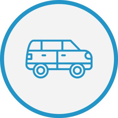 Mini Van Hat Mavi Çember