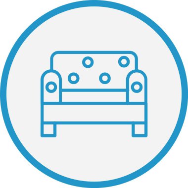 Koltuk Çizgisi Mavi Çember