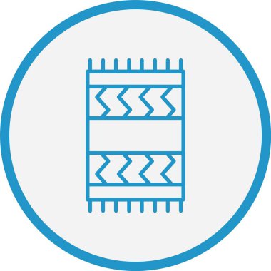 Plaj Havlu Hattı Mavi Çember