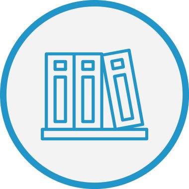 Bağlayıcı Satır Mavi Çember