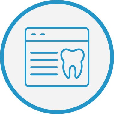 Diş Hattının Mavi Çemberi