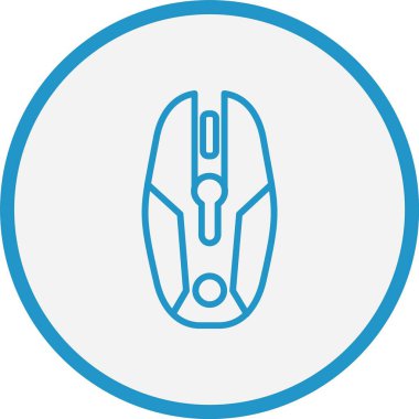 Fare Çizgisi Mavi Çember