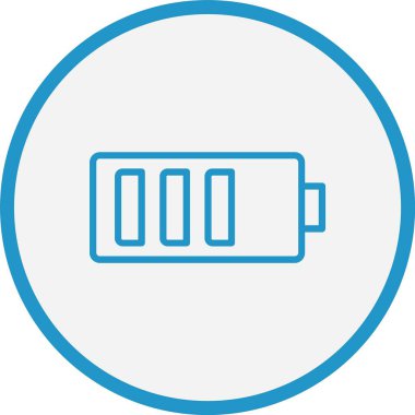 Pil Hattı Mavi Çember