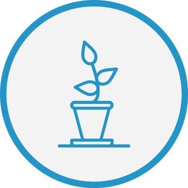 Bitki Hattı Mavi Çember