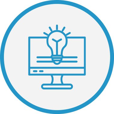 Yaratıcılık Çizgisi Mavi Çember